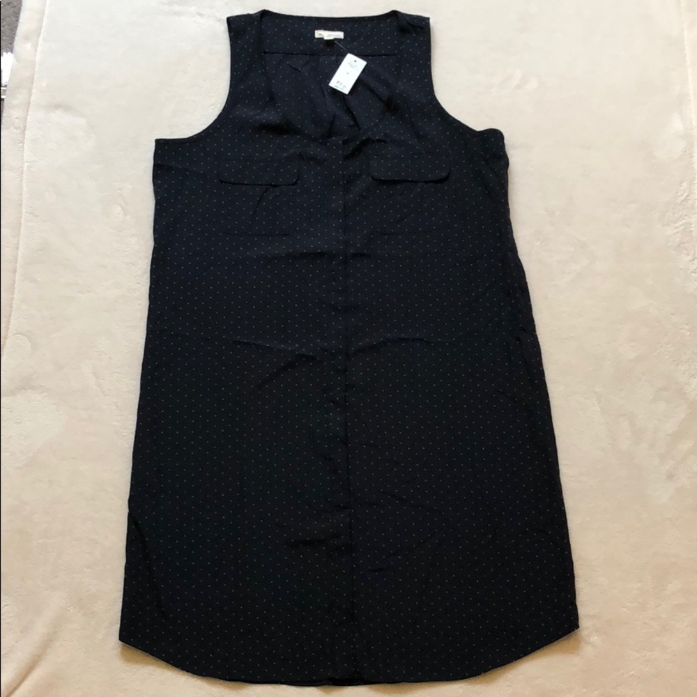 Gap polka dot shift dress